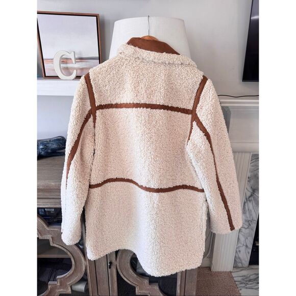 Stand Studio Chloe Faux Suede Jacket Size 40 / 8 - Picture 7 of 9